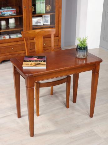 Console ou table à écrire Céline  en Merisier de style Louis Philippe SEULEMENT 1 DISPONIBLE